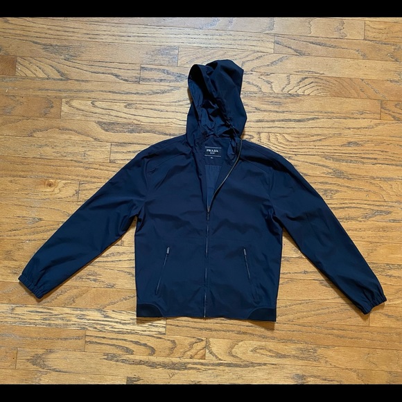 Prada Windbreaker Jacket Men L - Picture 6 of 8